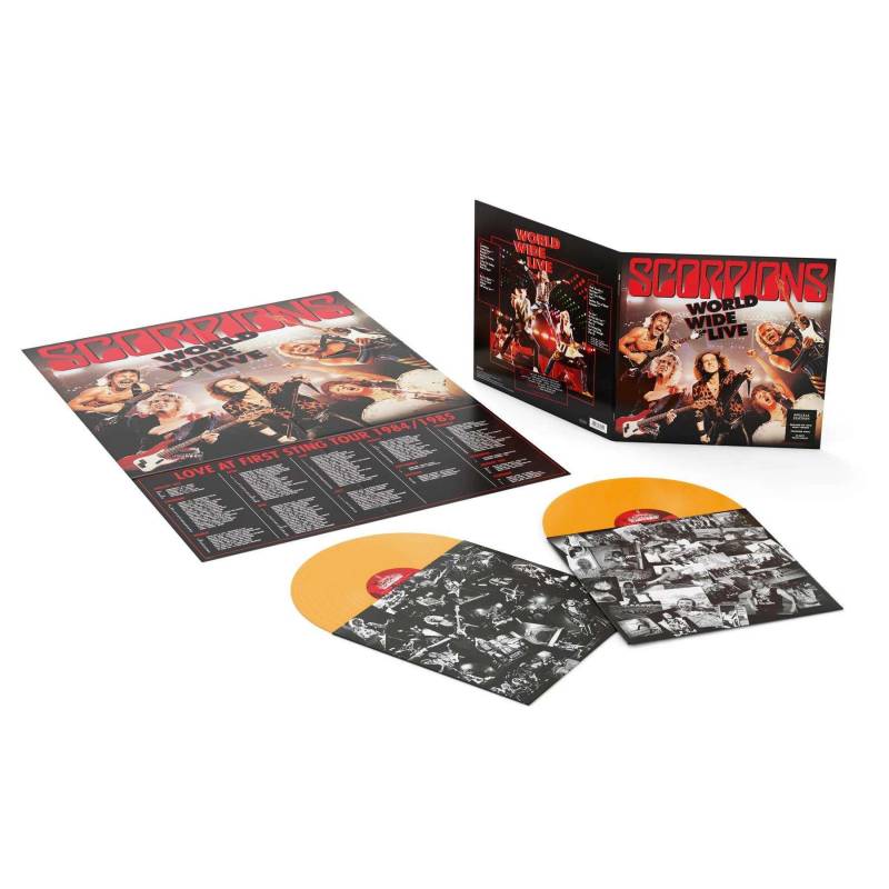 Scorpions – World Wide Live (2LP orange)